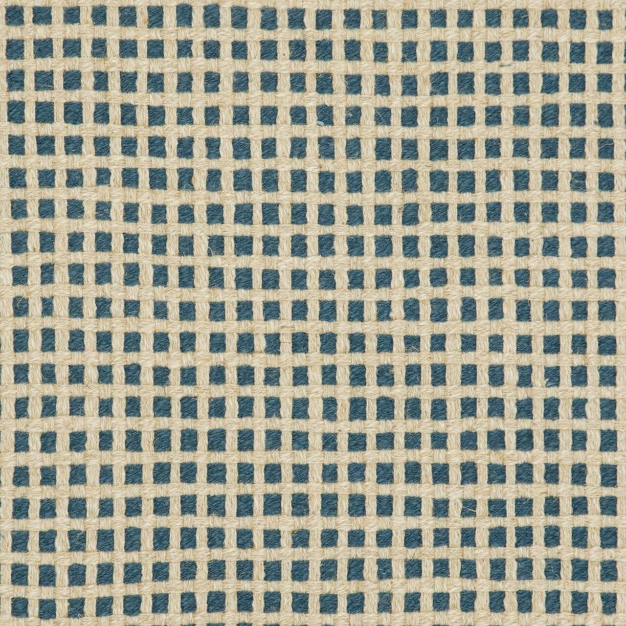 Blue Performance Grade Plaid Woven Pattern Upholstery Fabric by The Yard - SKU: Nemy Annapolis